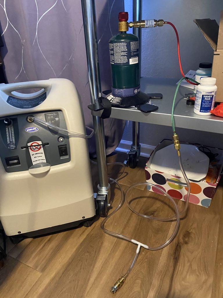 oxygen concentrator for jewelry making